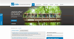 Desktop Screenshot of cida.de